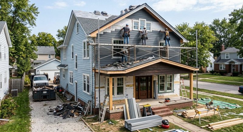 Exterior Renovation in Conroe, TX